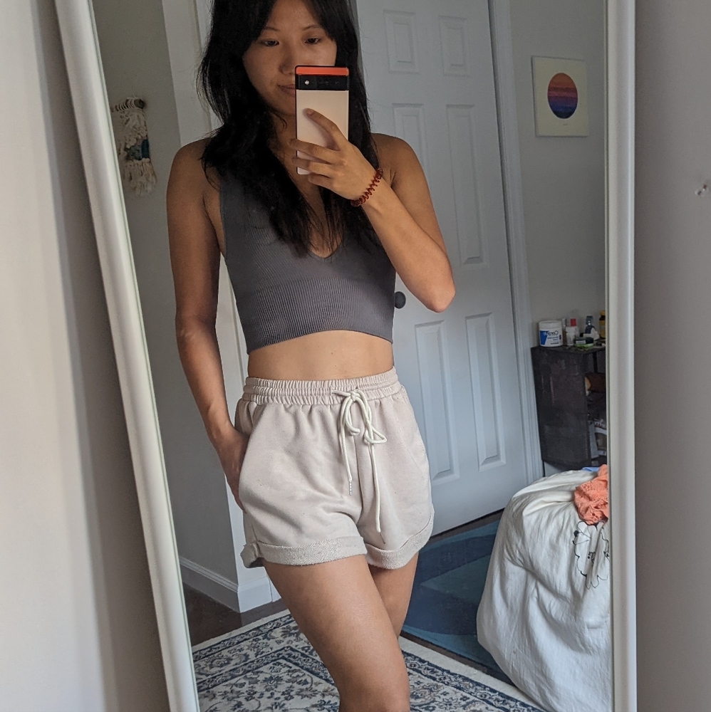 Princess Polly rise & lounge shorts